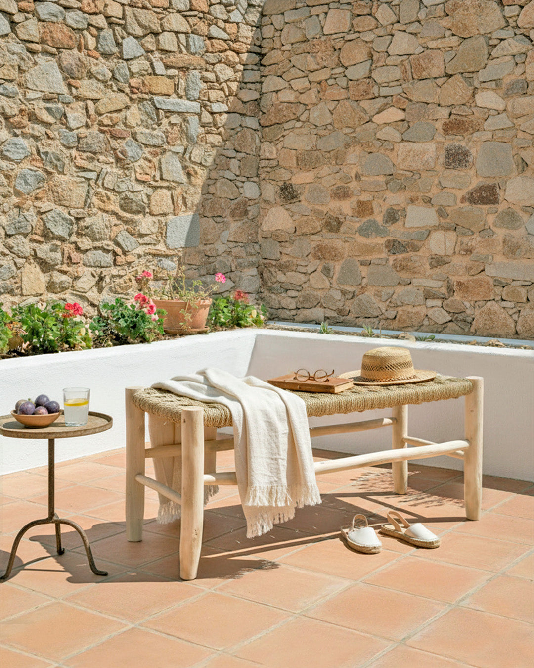 Cómo decorar la terraza con materiales naturales