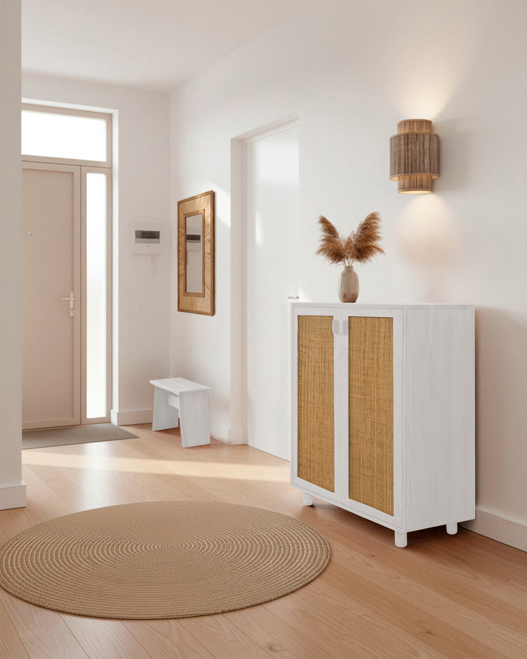 Mueble Aparador Atlas Rafia natural