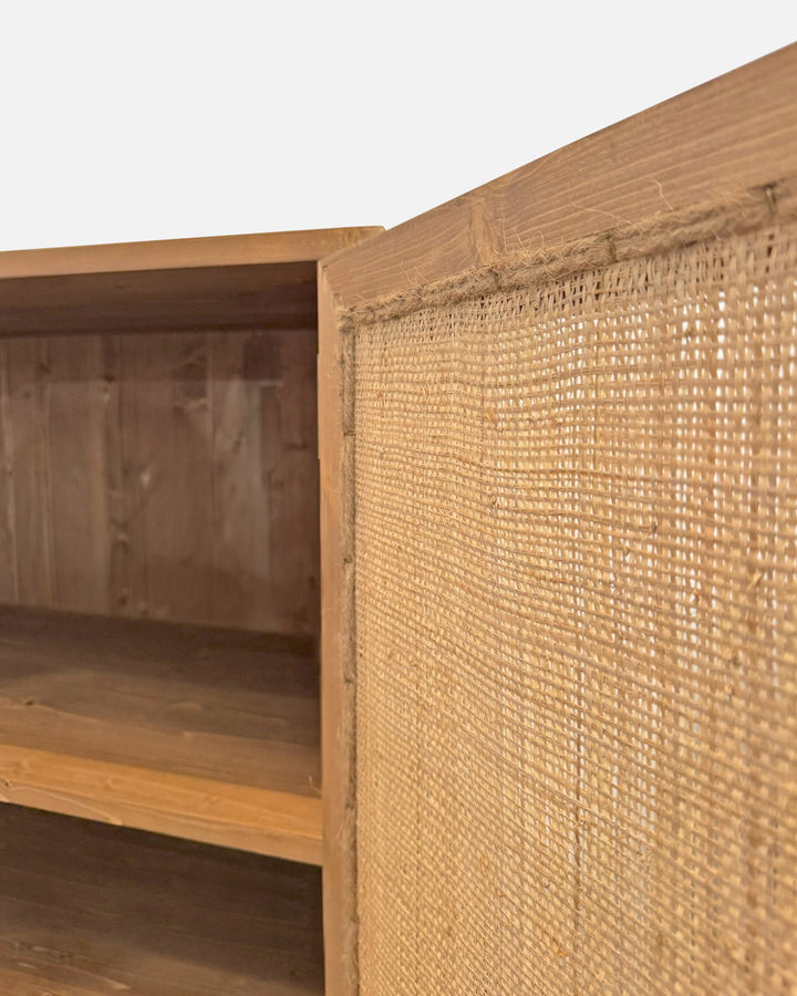 Mueble Aparador Atlas Rafia natural