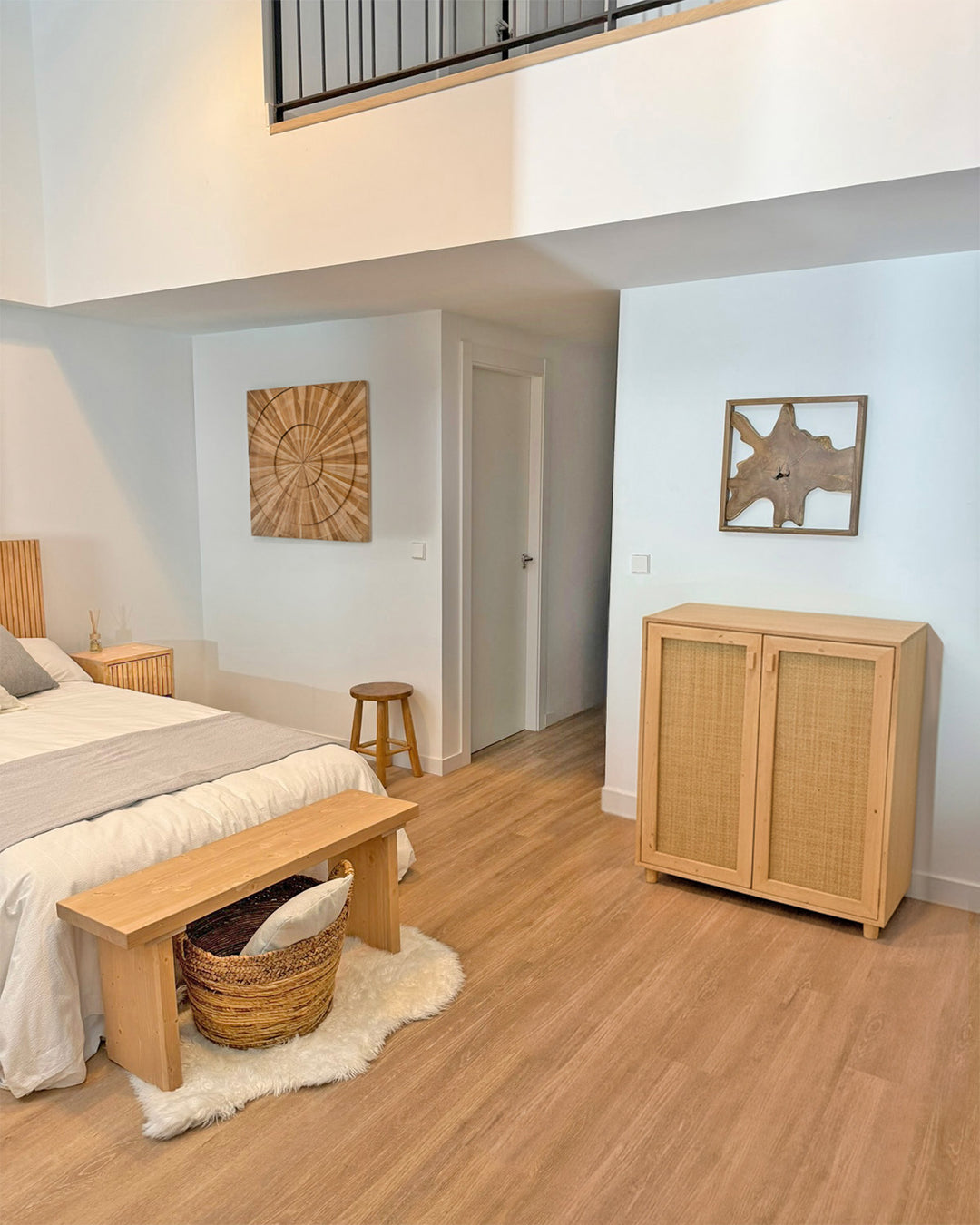 Mueble Aparador Atlas Rafia natural