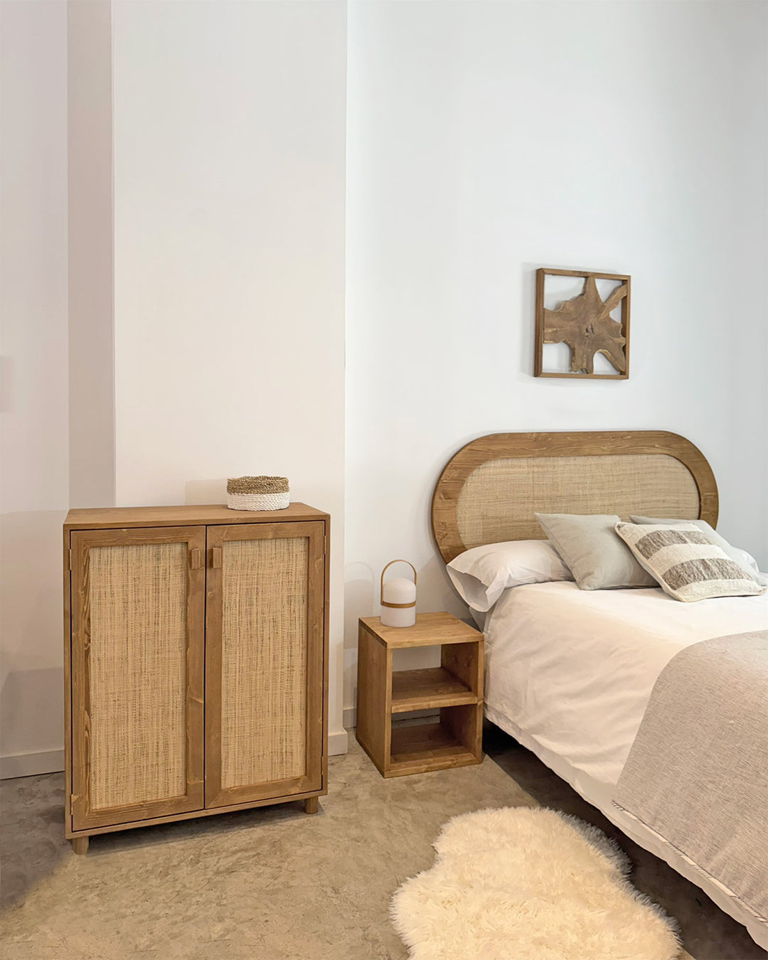 Mueble Aparador Atlas Rafia natural