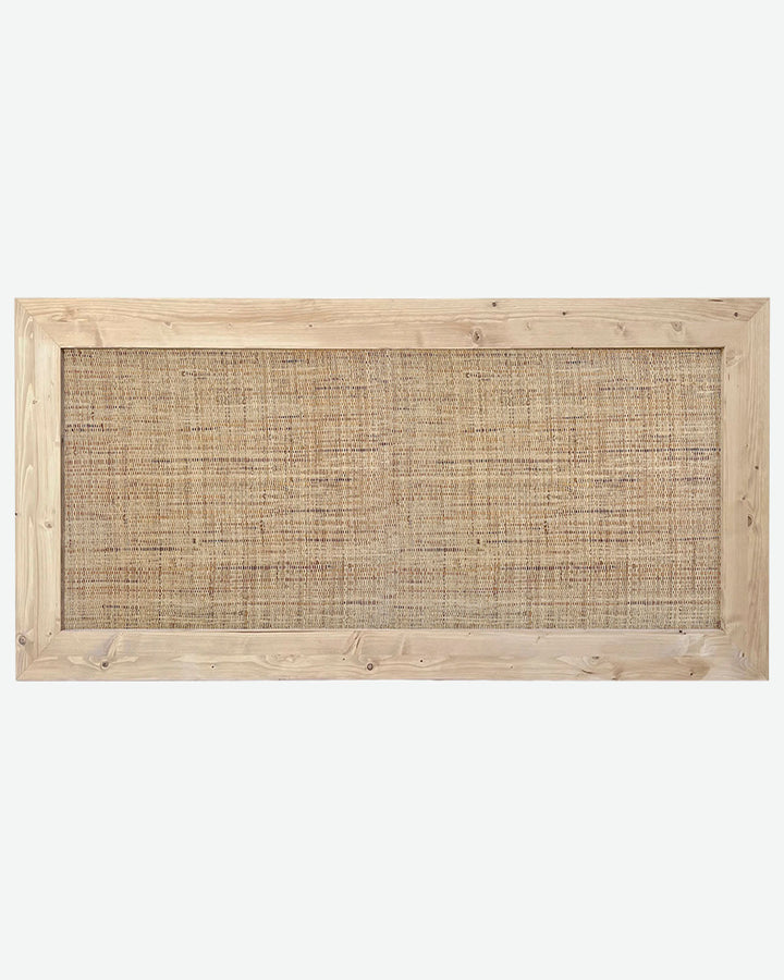 Brown Atlas Raffia headboard