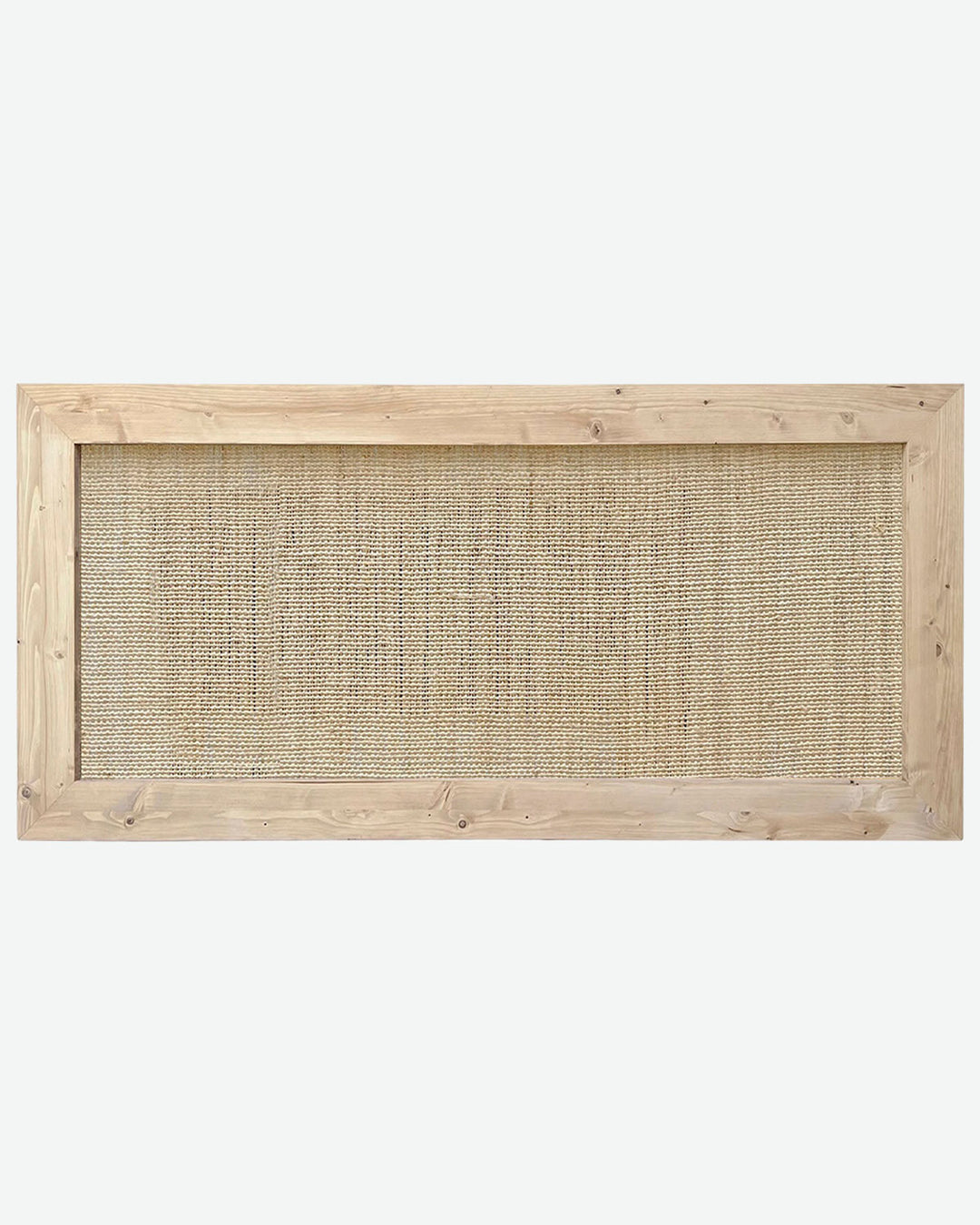 Atlas natural raffia headboard
