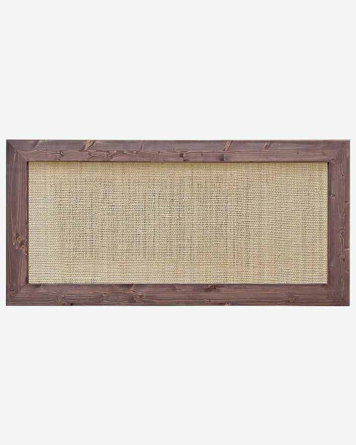 Atlas natural raffia headboard