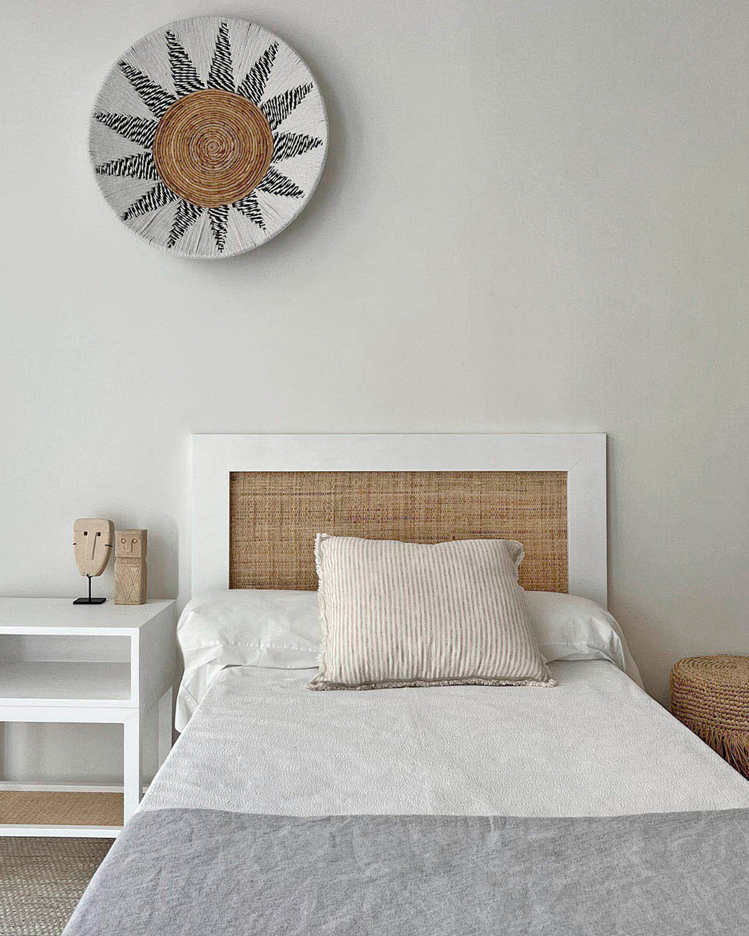 Tête de lit Atlas Rafia marrón