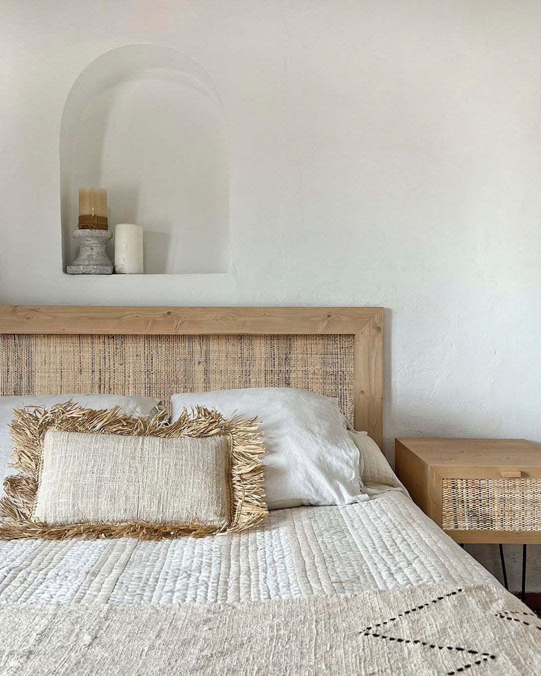 Cabecero Rústico Hecho A Mano