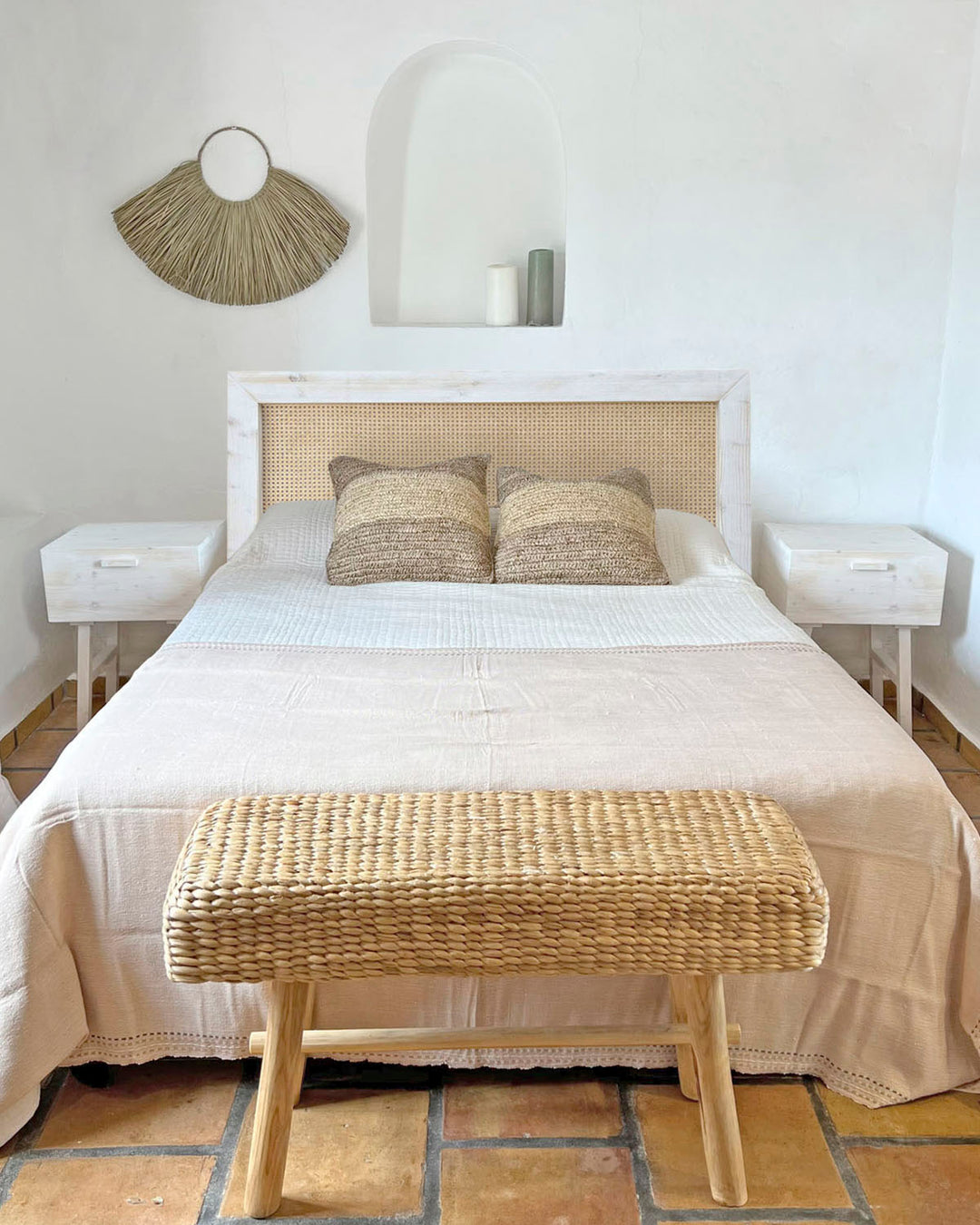 Atlas Rattan Headboard