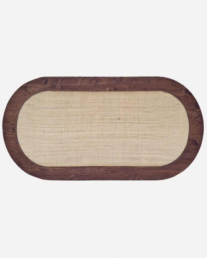 Cabecero Nubia Rafia natural