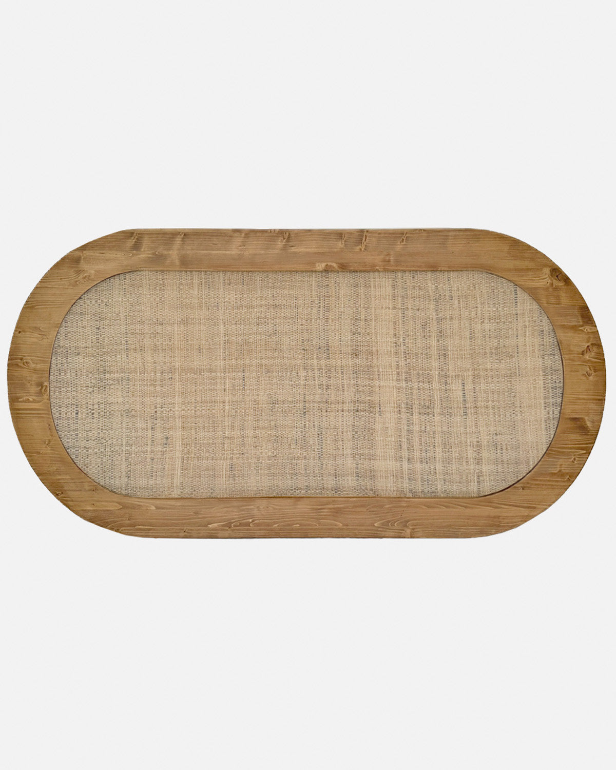 Cabecero Nubia Rafia marrón