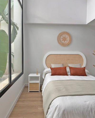 Cabecero Nubia Rafia natural