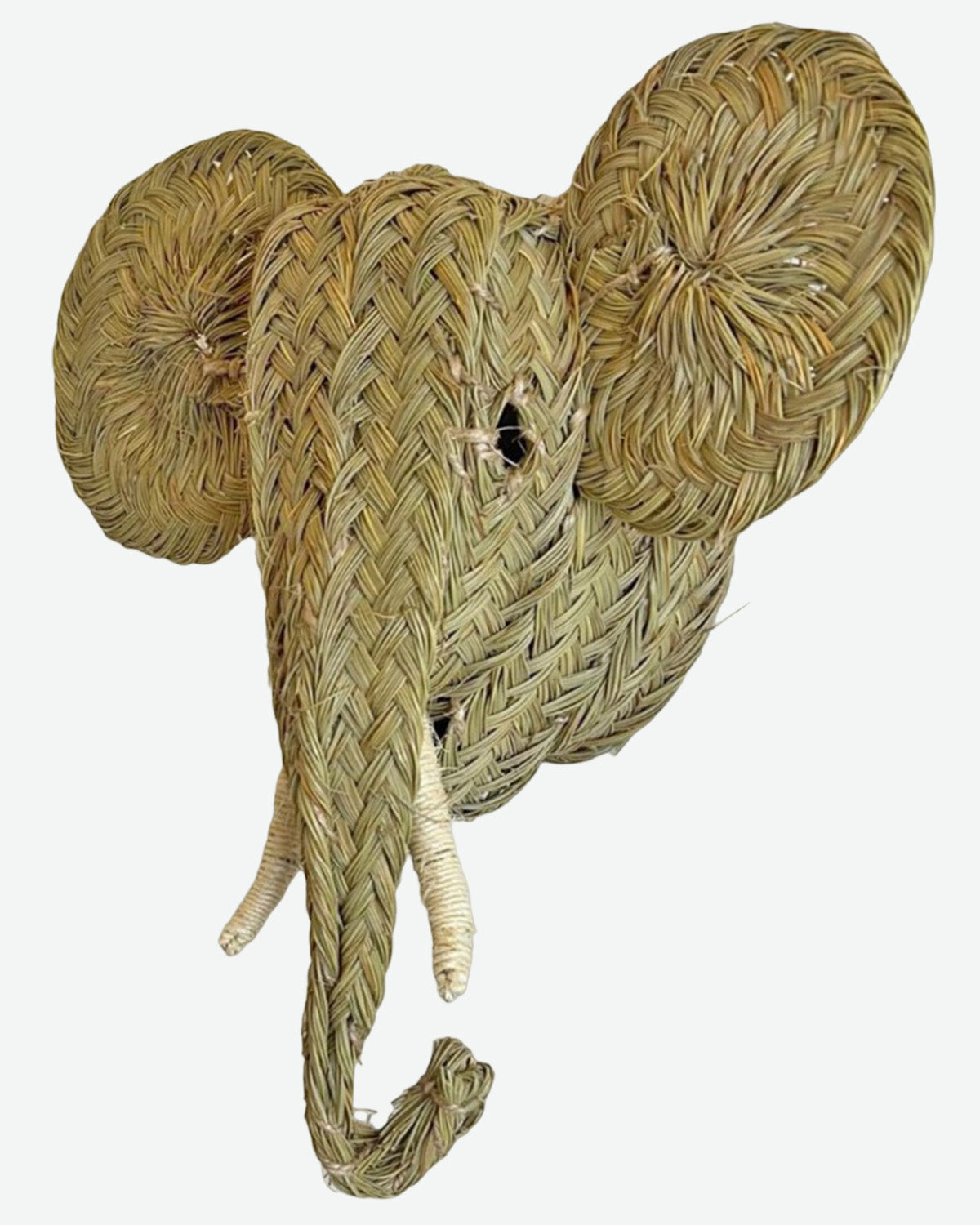 Cabeza de esparto Elefante