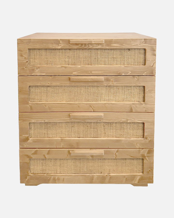 Atlas Chest of Drawers Natural Raffia