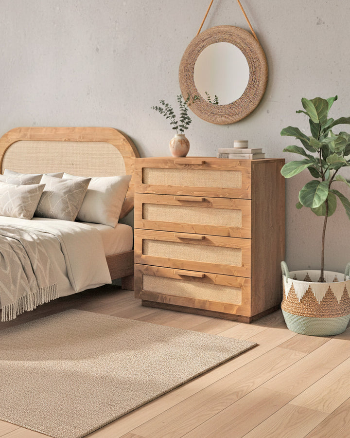Cómoda Atlas Rafia natural