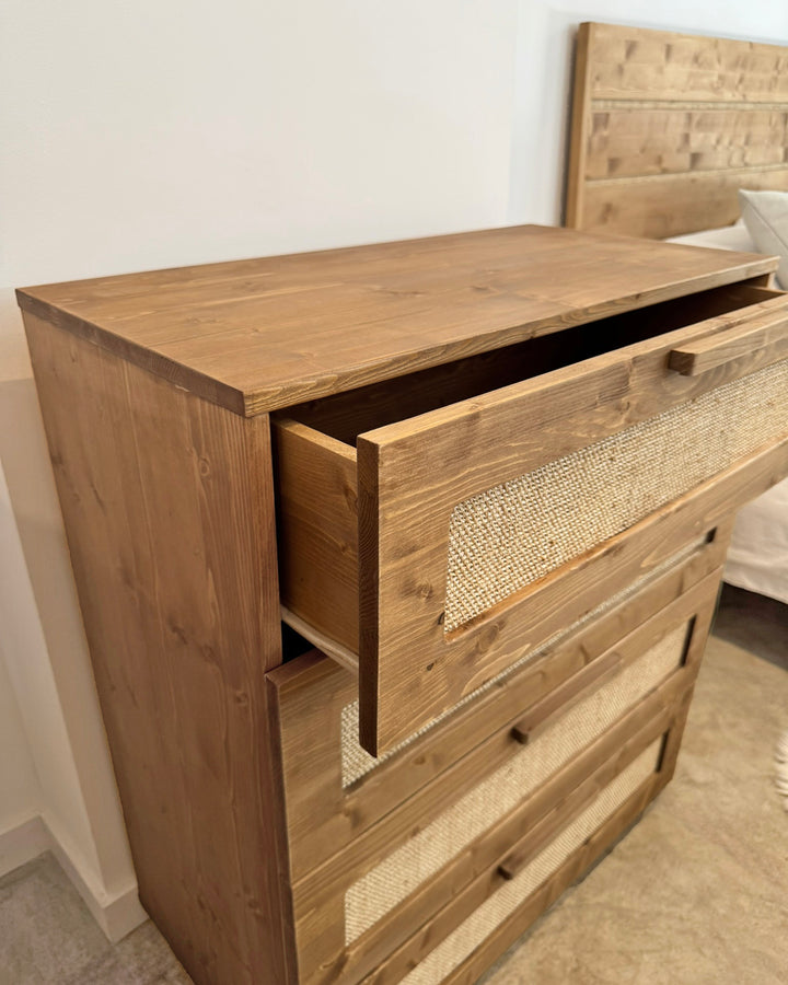 Cómoda Atlas Rafia natural