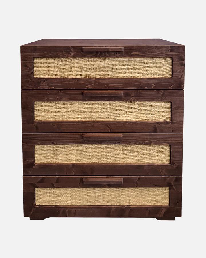Atlas Chest of Drawers Natural Raffia