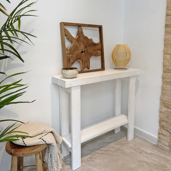 Mesa de recibidor Selar madera maciza