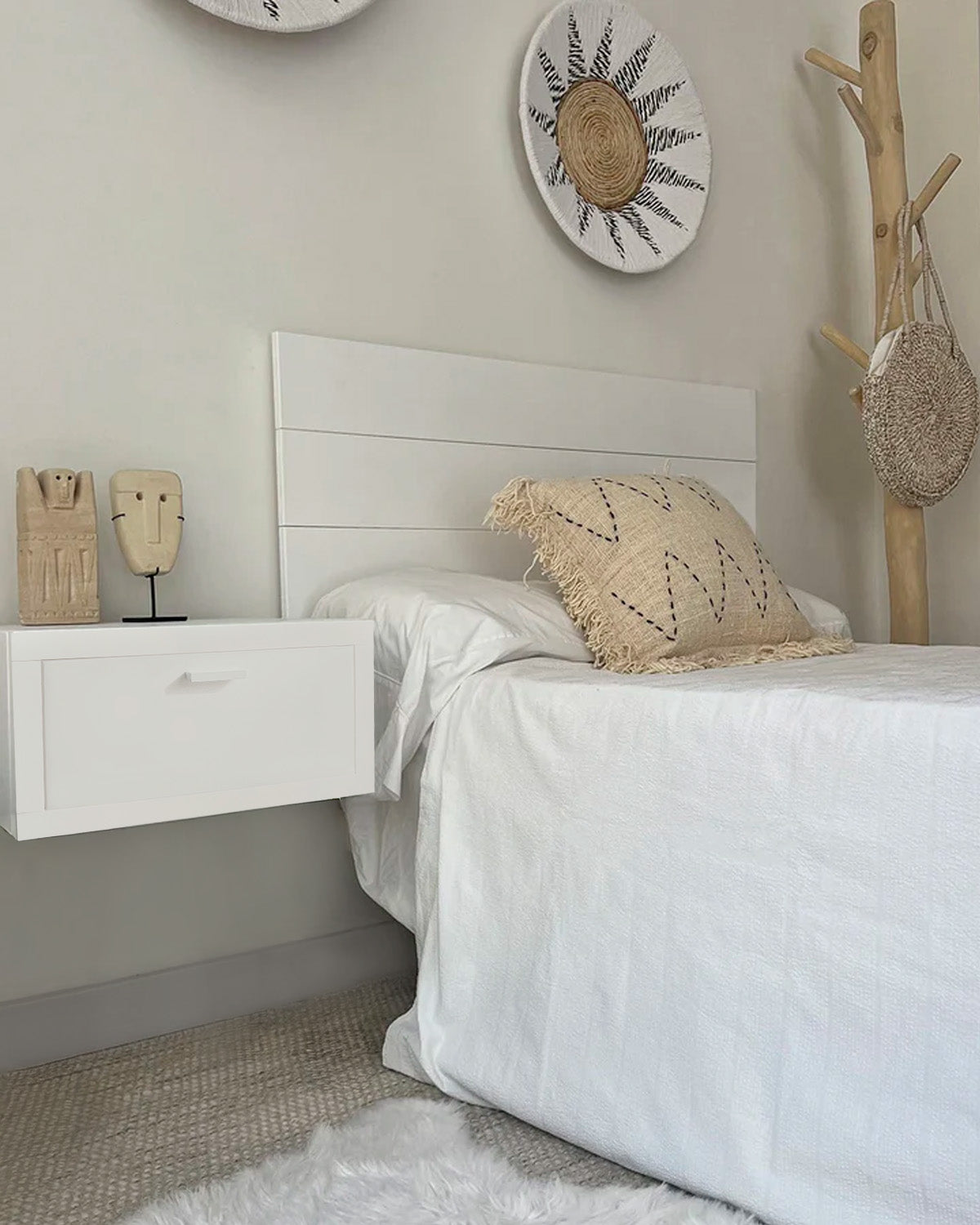 Table de chevet en bois Garos