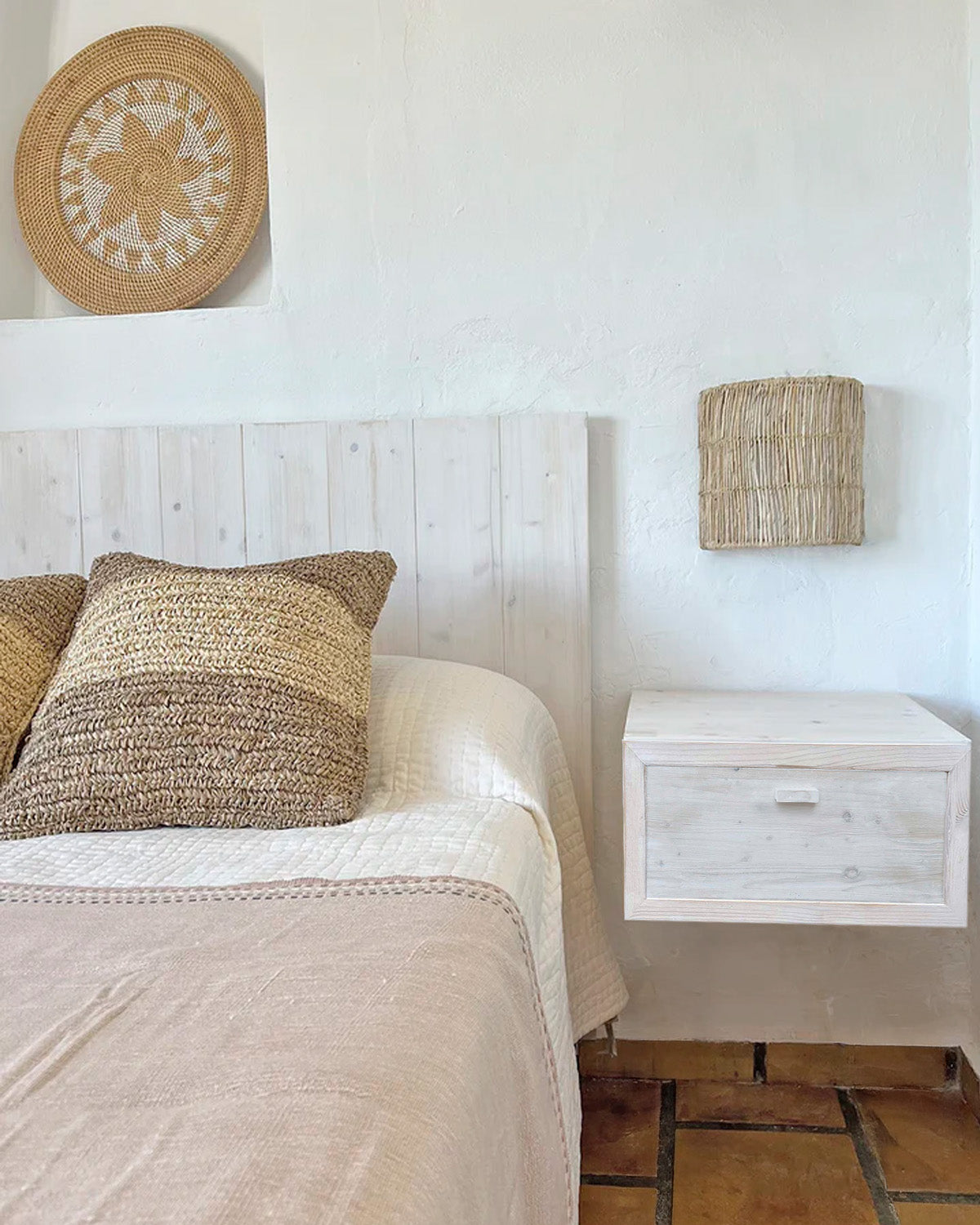 Table de chevet en bois Garos