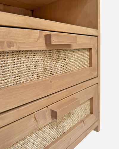 Mesita de noche Raf 2 cajones