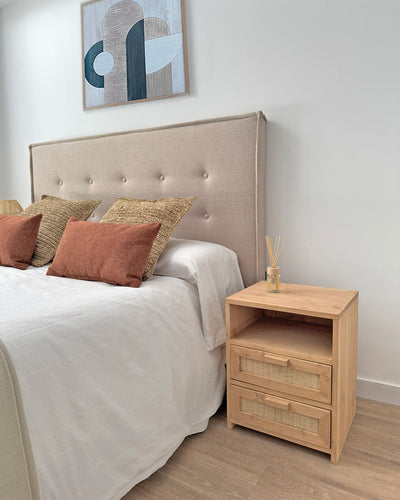 Mesita de noche Raf 2 cajones