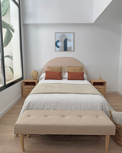 Mesita de noche Raf 2 cajones