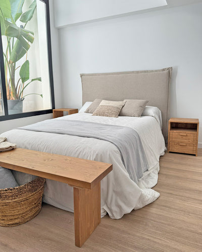 Mesita de noche Woody 2 cajones