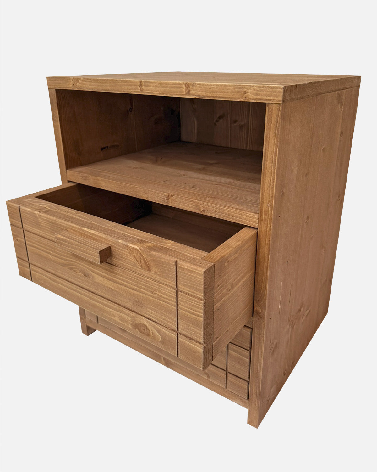 Mesita de noche Woody 2 cajones