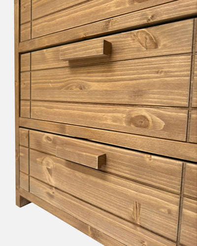 Mesita de noche Woody 3 cajones