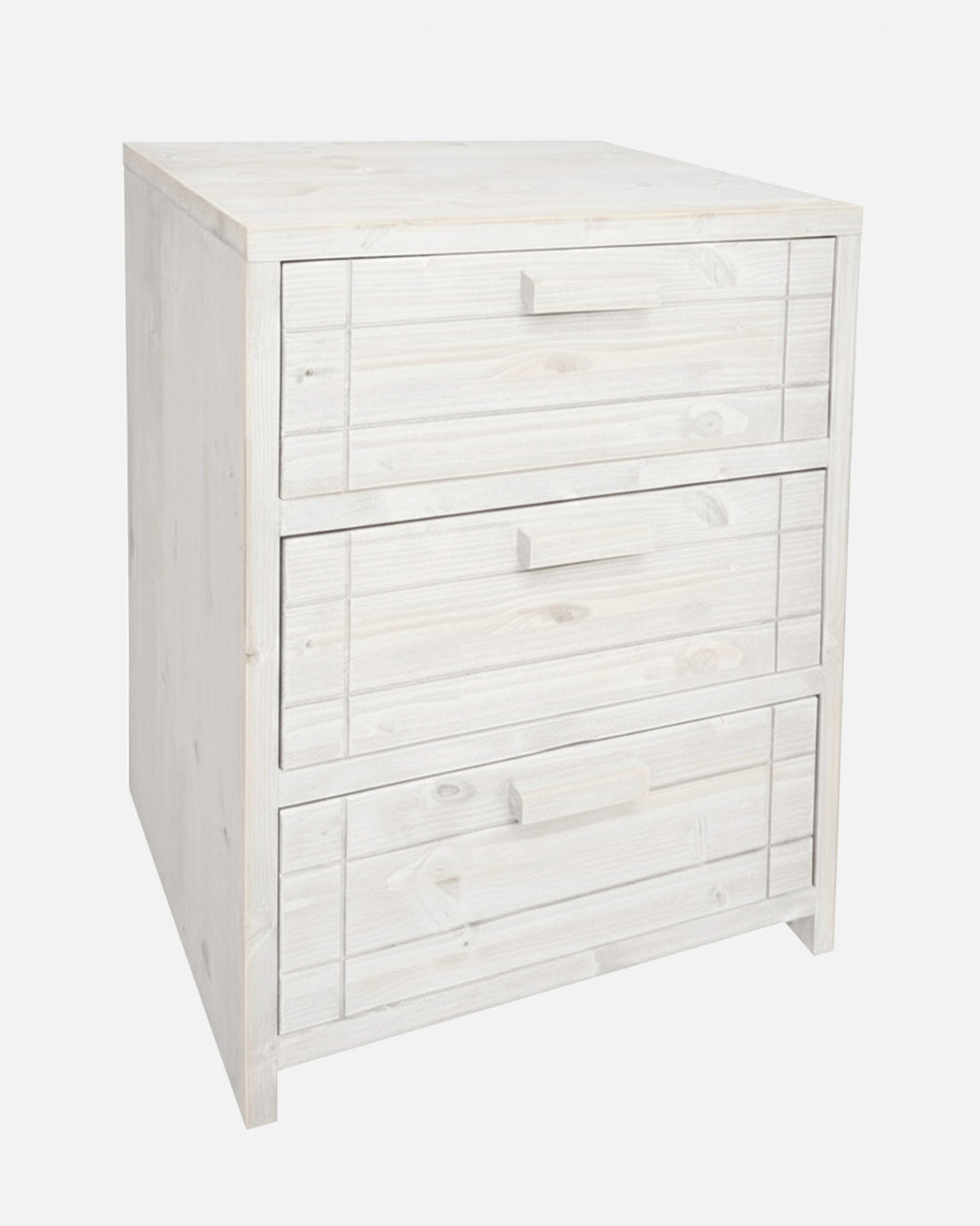 Woody 3 drawers bedside table