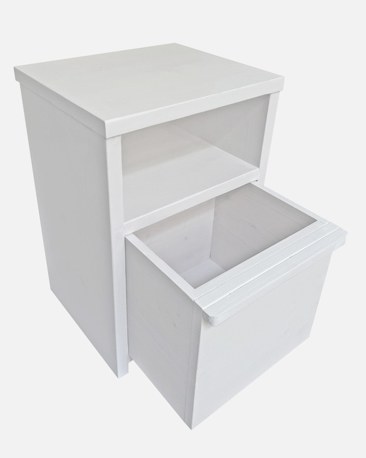 Mesita de noche Zaren Wood