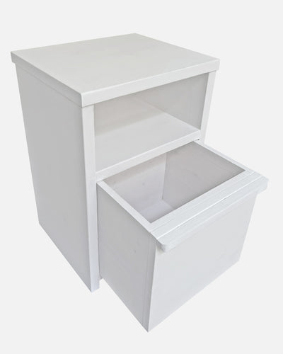 Mesita de noche Zaren Wood