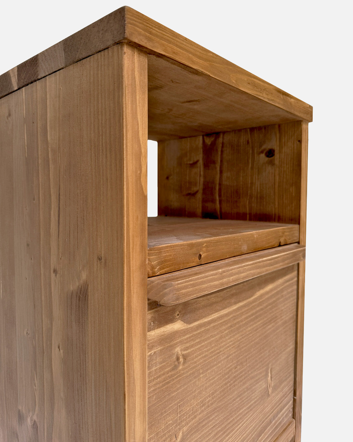 Mesita de noche Zaren Wood