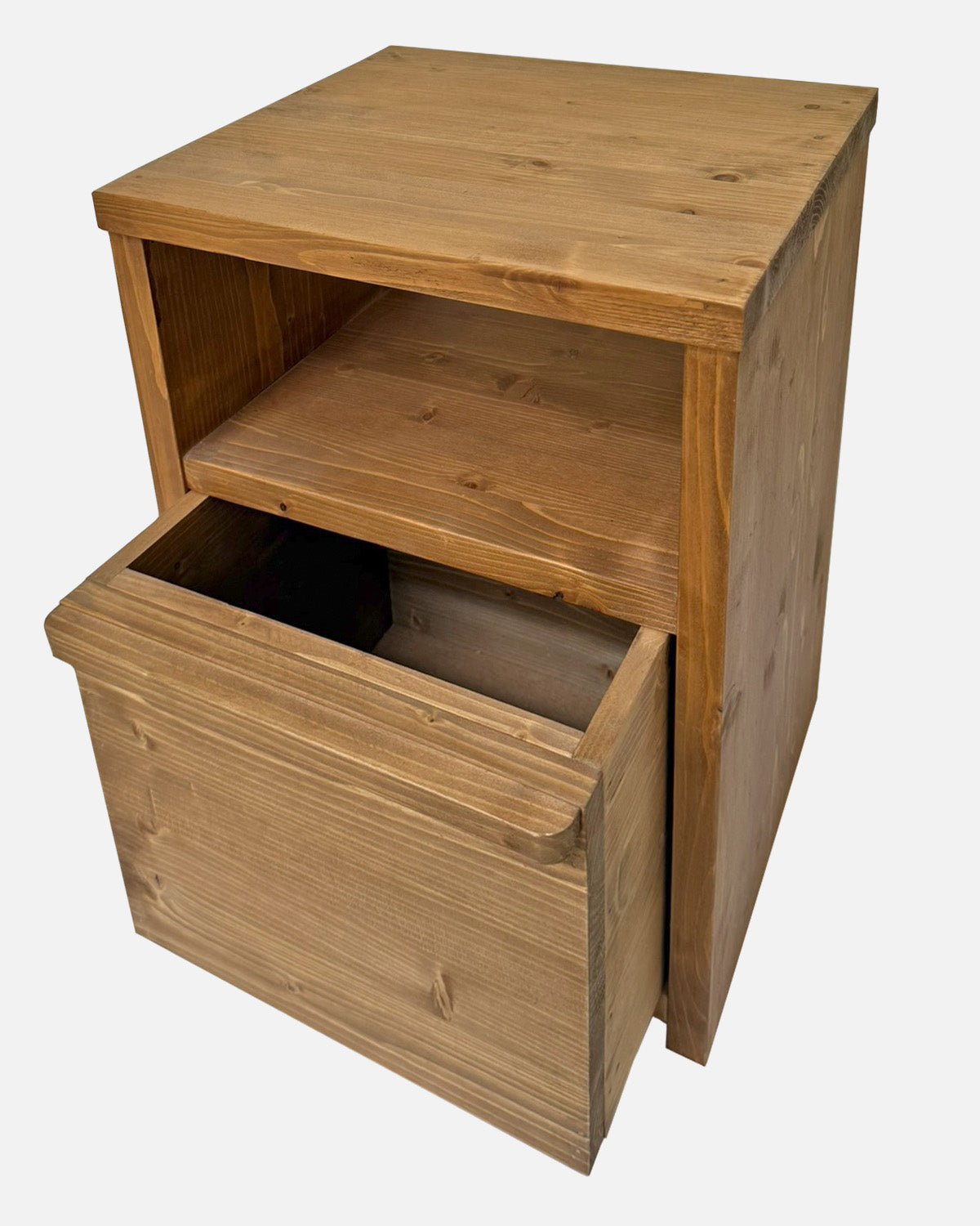 Mesita de noche Zaren Wood