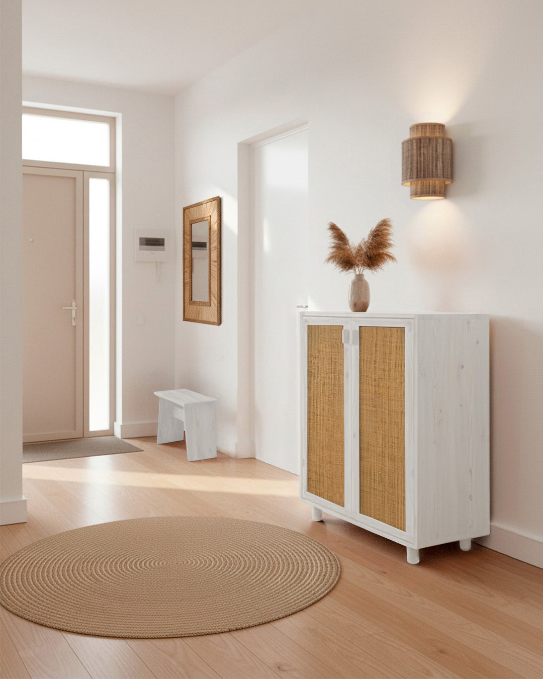 Mueble Aparador Atlas Rafia natural