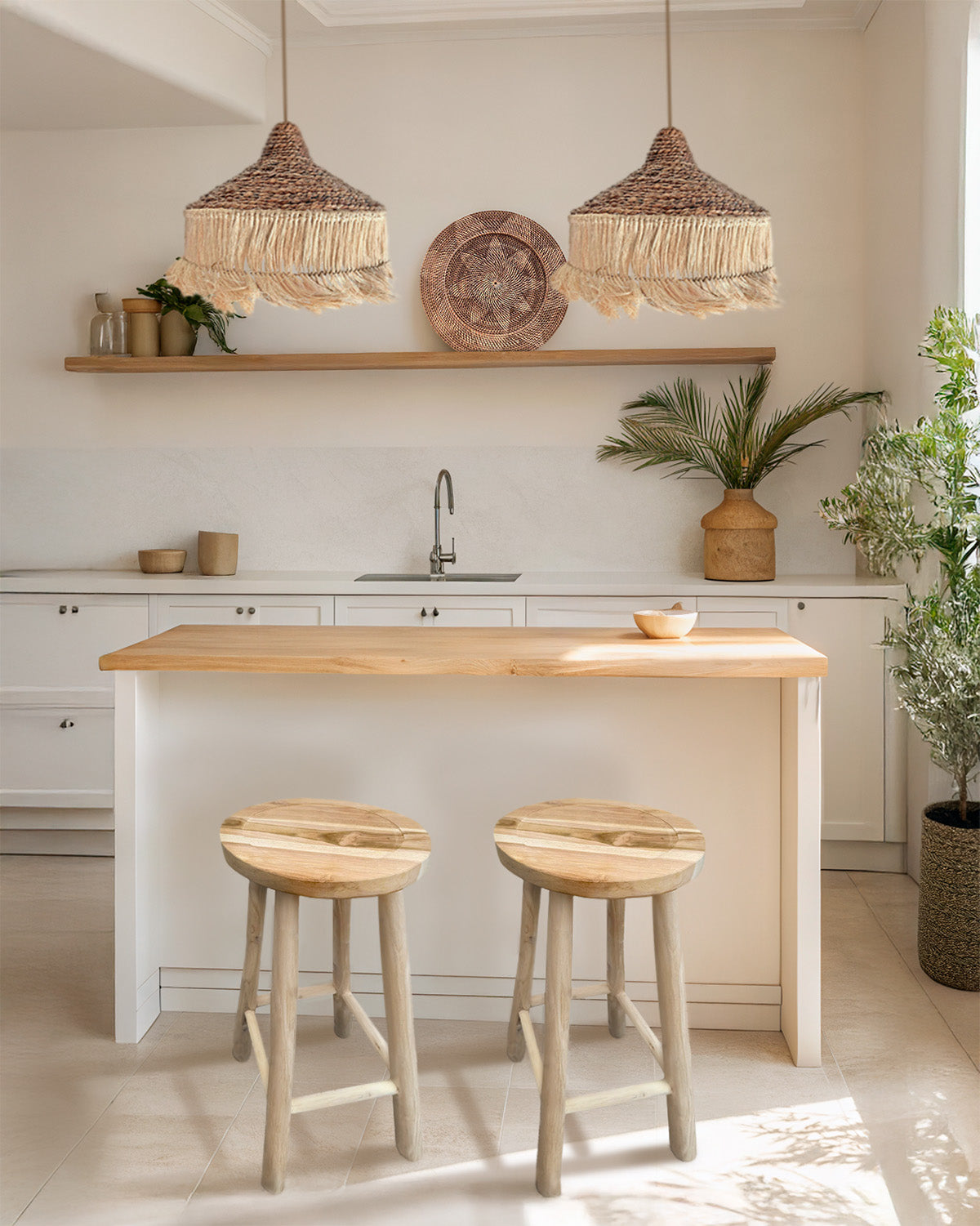 Plato Decorativo Bunga